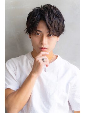 アメリ 新宿(Ameri) Ameri 色気センターパート　メンズ　【新宿】