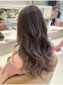 大人のバレイヤージュグラデーション