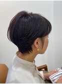 ピアスが似合うショート