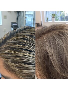 コタ ヘアサロン(KOTA HAIR SALON) 【2021春】白髪ぼかしハイライトデザイン