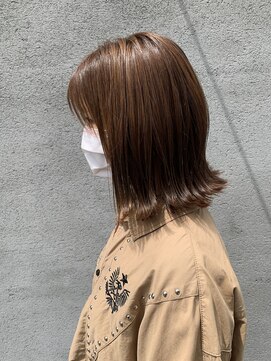 スイート ヘアデザイン(Suite HAIR DESIGN) 大人かわいい☆外ハネカール♪ネオロブくびれミディ