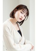 【Arigate山中】大人可愛い耳かけ前下がりボブ×小顔ショート