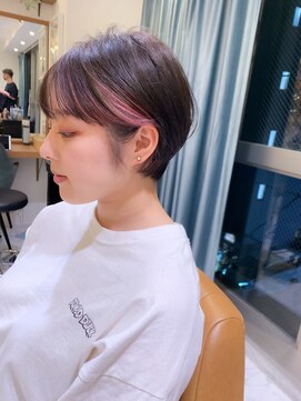 ロンド パルティール 大宮(Lond partir) 【紺野紘三】メルティカラーフェイスフレーミング丸みショート