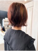 福山市美容室 人気 小顔補正立体カット caaryツヤフワボブ