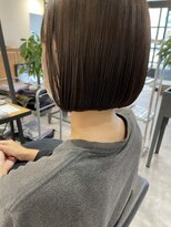 ナンバー(number+)&nbsp;20代30代40代小顔切りっぱなし大人ボブ