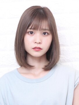 イヴ (EVE) グレージュ×ナチュラルボブ／10代／20代／30代／40代／小顔