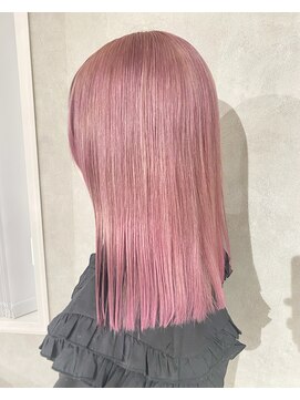 ハイプ(HYPE) 【藤沢横浜】切りっぱなし/ホワイトピンク/ハイトーンピンク