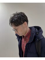 プレミアムバーバー 原宿店(PREMIUM BARBER produce by HIRO GINZA) ナチュラルビジネスパーマ