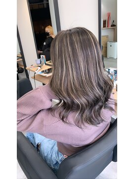 ラフ 難波店(LAFF) #黒髪#ボブルフ#ネビージュ#小顔#ワンレン