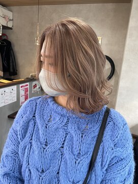 リエンス(RIENS) 【RIENS】ミルクティーベージュ×山本優舞