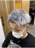 【TAKASHI】ホワイトシルバージェットモヒカン