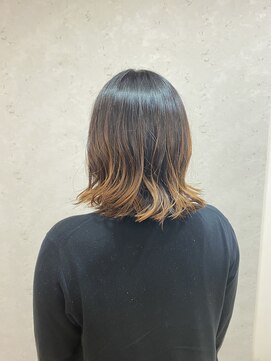 ブロッサム 東中野店 くびれヘア20代30代40代白髪ぼかしグラデーションカラーモテ髪