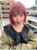 10代20代30代ダブルカラー/ミニボブ/インナーカラー/ブリーチ