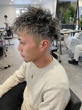 ナンバー(number+) 20代30代メンズツイストパーマ束感トラッドオシャレ