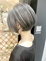 ジエクト 本店(The Ect)&nbsp;★◎斜めバンググレージュカラーシルキーベージュデザインカラー