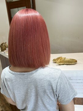 美容室 プラセル(Plaser) うる艶ピンクオレンジ☆彡