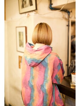 スリースリーナイン ヘアーアンドメイク(339 hair&make) キレイなボブにハイライト/バレイヤージュたっぷり