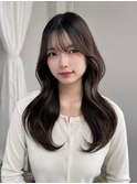 韓国風レイヤースタイル