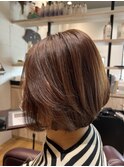 ふわっとショートボブ
