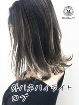マックスビューティーギンザ(MAXBEAUTY GINZA)　&nbsp;外ハネハイライトロブ【銀座/銀座駅】