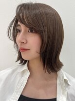 バイオレットジェム(Violet`jem) パツっとボブ/アッシュグレージュカラースタイルAN-8