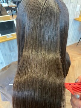 ジーナ 本八幡(Zina) 髪質改善＊大人ガーリーグレージュ＊美髪【Zina本八幡】