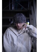 ポプルス(popls)&nbsp;メンズウルフ/アッシュグレー/マッシュウルフ/シルバーアッシュ