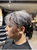 メンズシルバーカラー