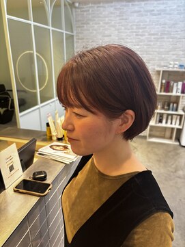 チュール(ture) 丸みショートボブ【ボブ/カラー/レイヤカット/髪質改善】