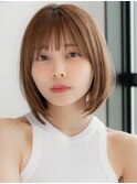 レイヤーボブ／顔周りカット／髪質改善
