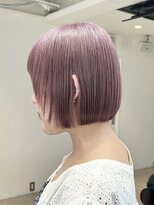 ラック 表参道(LUCK)&nbsp;ピンクラベンダー/イルミナカラー/ブリーチ/ケアブリーチ/ボブ