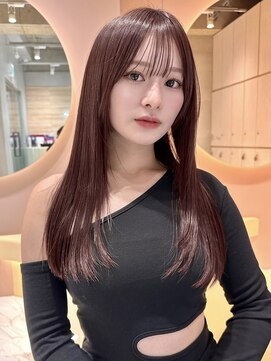 グロー 大宮(GLROW) ブリーチなしダブルカラーで作る透明感カラー