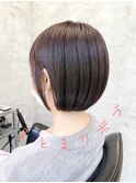 【20代30代40代】まとまりミニボブ