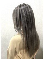 エル オオサカ 心斎橋店(L. OSAKA)&nbsp;ハイアッシュエアタッチバレイヤージュ_ホワイトネビージュ_S7