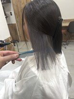 ノーム 横浜(NORM)&nbsp;インナーカラー　シルバー　ダブルカラー