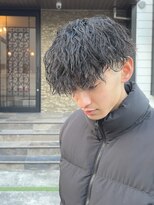 ヘアーアトリエ ラフェル(hair atelier Rafel)&nbsp;【男らしさ◎】縦に落ちるツイストスパイラル　マッシュ