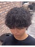 【小林千夏指名】メンズカットパーマ＋眉質改善(HBL)