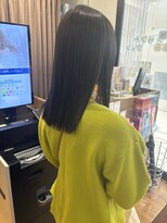 ビーバイシージャストビューティー(B by C just beauty)&nbsp;暗髪　透明感カラー　艶髪