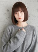 ★大人可愛い20代30代40代大人薄めバンク前髪くびレイヤー