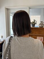 クエント(cuento) 切りっぱなしボブ/ぱつっとボブ/外はねボブ/髪質改善ストレート