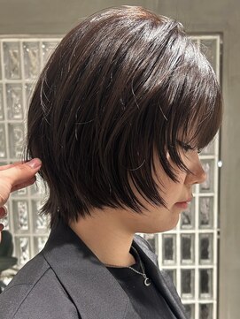 テクネ 天神大名(techne) 天神大名今泉ショート小顔くびれレイヤー韓国風艶感透明感ヘア