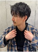 ツイストスパイラルパーマ/メンズカット