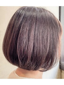 エルアール コウベ(LR KOBE) 超高濃度水素ケアカラー大人ボブ 【40代50代60代】