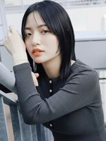 シータ 成増(THETA) 地毛風カラー20代30代40代◎前髪なし小顔外ハネミディアム成増