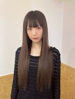 アンク クロス 吉祥寺店&nbsp;肩上ボブからロング《透け感ブラウン》　suzu/吉祥寺