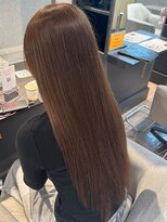 ユナイテッドビューティーウェストコースト(UNITED BEAUTY WEST COAST) ナチュラルストレート/髪質改善/ロング/ブラウン