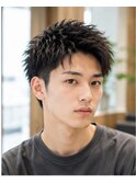 王道スパイキーショート