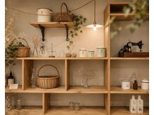 ラクヘアー 明大前(rakhair)の雰囲気（南フランスの美容室☆ナチュラルで雑貨屋さんみたい♪）