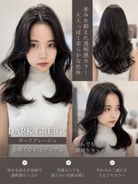 リアン 本厚木(LIAN) ダークグレージュレイヤーカット韓国巻き