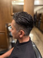 ザバーバー 青山(THE BARBER) 白髪七三ツーブロック